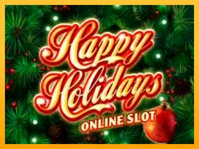 Happy Holidays gaming machine for money