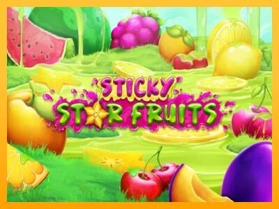 Sticky Star Fruits gaming machine for money