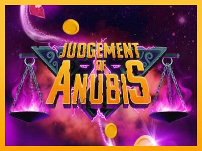 Judgement of Anubis gaming machine for money