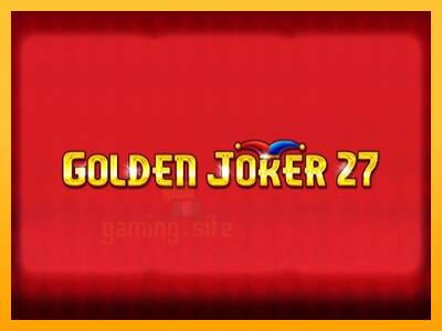 Golden Joker 27 Hold & Win gaming machine for money