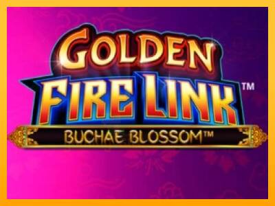 Golden Fire Link Buchae Blossom gaming machine for money