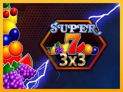 Super 7 3x3 gaming machine for money