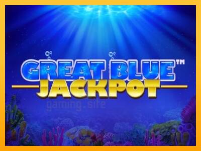 Great Blue Jackpot gaming machine for money