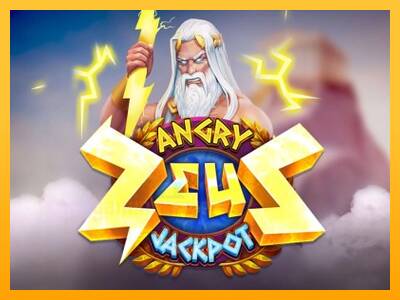 Angry Zeus Jackpot gaming machine for money