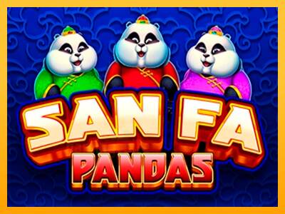 San Fa Pandas gaming machine for money