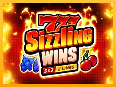 777 Sizzling Wins: 5 Lines gaming machine for money