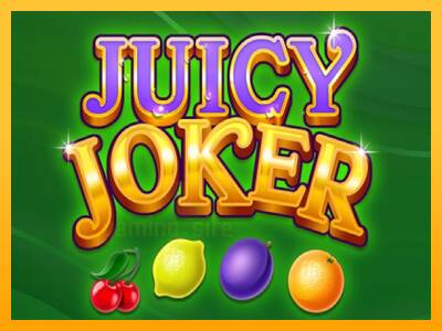 Juicy Joker gaming machine for money