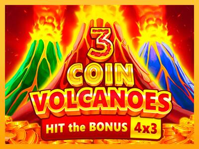 3 Coin Volcanoes gaming machine for money