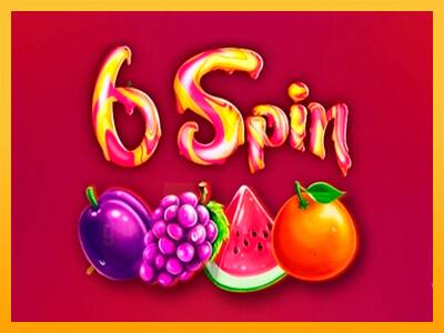 6 Spin gaming machine for money