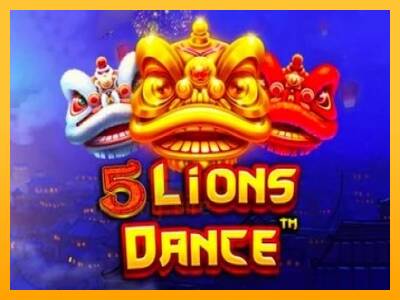 5 Lions Dance gaming machine for money