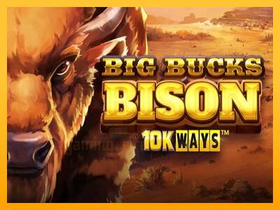 Big Bucks Bison 10K Ways gaming machine for money