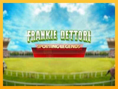 Frankie Dettori Sporting Legends gaming machine for money