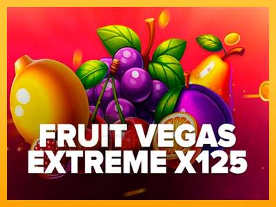 Fruit Vegas Extreme x125 gaming machine for money