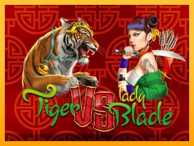 Tiger vs Lady Blade gaming machine for money