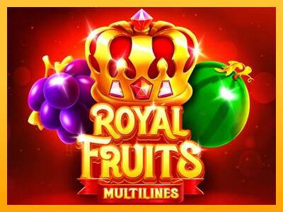 Royal Fruits Multilines gaming machine for money