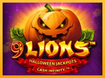 9 Lions Halloween Jackpots gaming machine for money