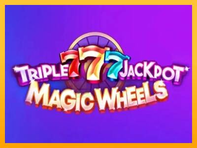 Triple 777 Jackpot Magic Wheels gaming machine for money