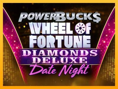 PowerBucks Wheel of Fortune Diamonds Deluxe Date Night gaming machine for money