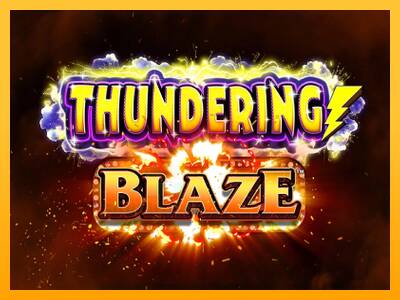 Thundering Blaze gaming machine for money