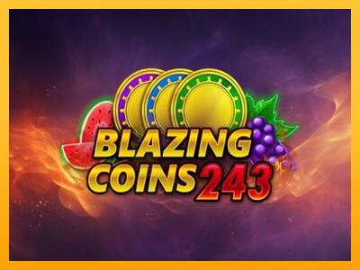 Blazing Coins 243 gaming machine for money