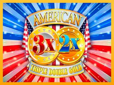 American Triple Double Gold gaming machine for money