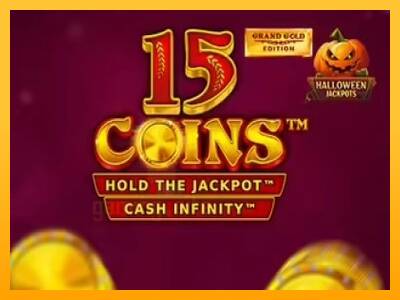 15 Coins Grand Gold Edition Halloween Jackpot gaming machine for money