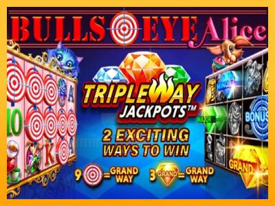 Bulls Eye Alice gaming machine for money