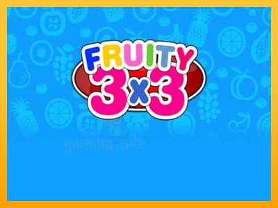 Fruity 3x3 gaming machine for money