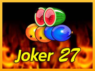 Joker 27 gaming machine for money