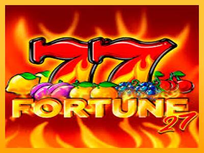 Fortune 27 gaming machine for money