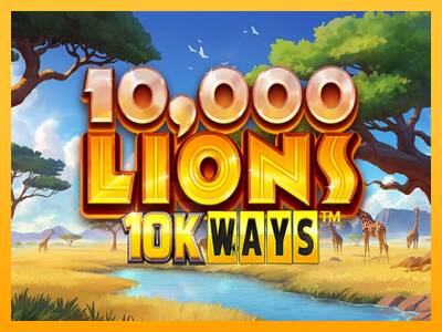 10,000 Lions 10K Ways gaming machine for money