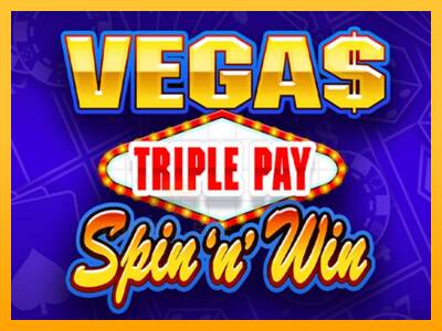 Vegas Triple Pay Spin n Win gaming machine for money