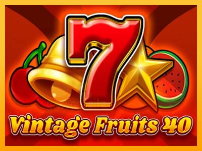 Vintage Fruits 40 gaming machine for money