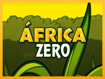 Africa Zero gaming machine for money