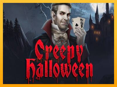 Creepy Halloween gaming machine for money