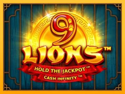 9 Lions Hold The Jackpot gaming machine for money