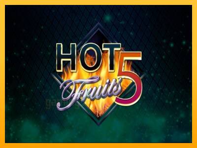 Hot Fruits 5 gaming machine for money