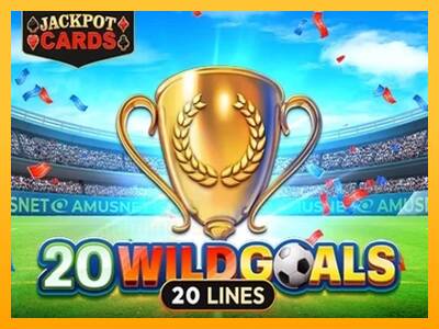 20 Wild Goals gaming machine for money