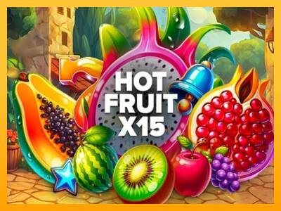 Hot Fruit x15 gaming machine for money