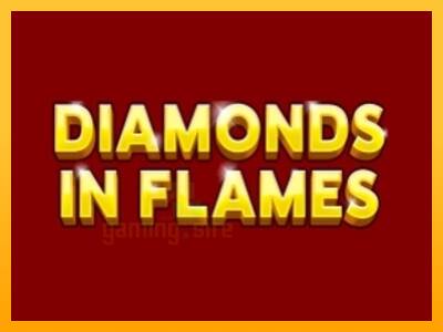 Diamonds in Flames gaming machine for money