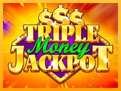 Triple Money Jackpot gaming machine for money