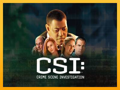 CSI: Crime Scene Investigation gaming machine for money