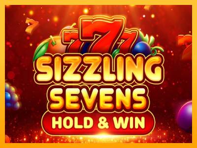 Sizzling Sevens Hold & Win gaming machine for money