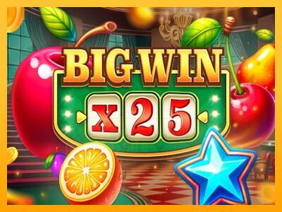 Big Win x25 gaming machine for money