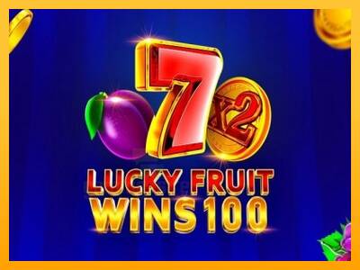 Lucky Fruit Wins 100 gaming machine for money