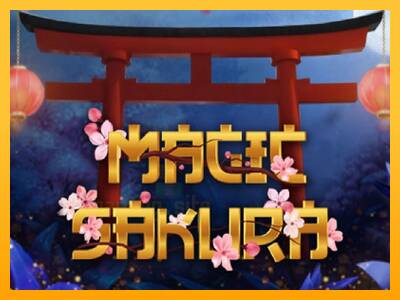 Magic Sakura gaming machine for money