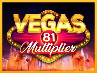 Vegas 81 Multiplier gaming machine for money