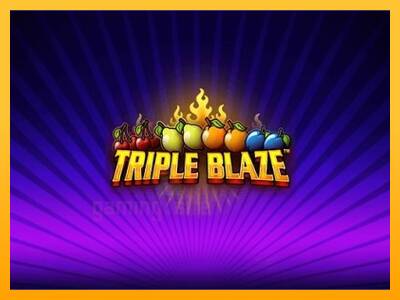 Triple Blaze gaming machine for money