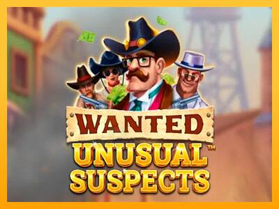 Wanted Unusual Suspects gaming machine for money