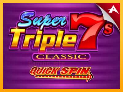 Super Triple 7s Classic gaming machine for money